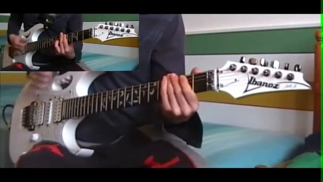 New riff with Ibanez Jem 555 & Mercuriall (HD audio) смотреть онлайн