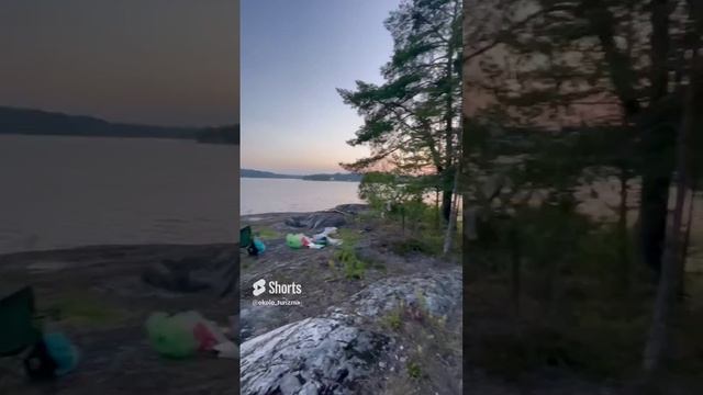 На байдарке по Ладожскому озеру, шхеры, палатка на острове, костер и звезды | Топ мест Ленобласти