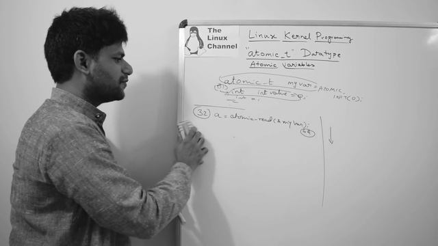 Linux Kernel Programming - atomic_t datatype - atomic variables and APIs смотреть онлайн