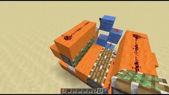 как сделать дверь в minecraft из поршней и песка смотреть онлайн