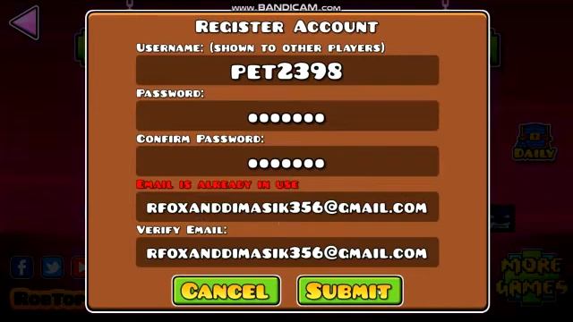 Гайд как создать аккаунт в Geometry Dash смотреть онлайн