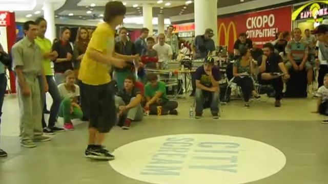City Scream 2013. Locking. 2 круг Настя Гончарова vs Losos смотреть онлайн