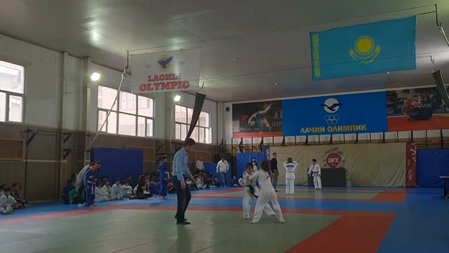 Детское дзюдо, Белозерова Ксения, Алматы смотреть онлайн