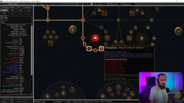 The BEST Melee League Start Build - Boneshatter Juggernaut Guide - 3.22 Ancestors смотреть онлайн