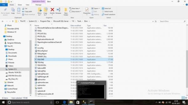 Create a localDB in SQL Server