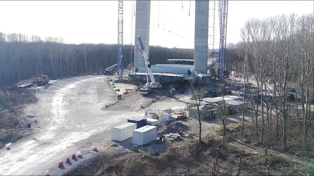 Suspended bridge , Braila , Romania , Test HDR смотреть онлайн