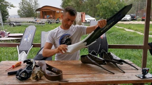 Обзор снаряжения для подводной охоты С4. смотреть онлайн