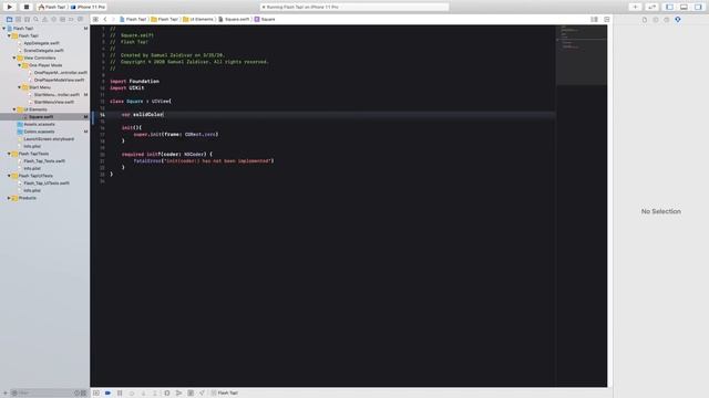 Rebuilding Flash Tap | Dev Log #1 | Xcode, Swift 5 смотреть онлайн
