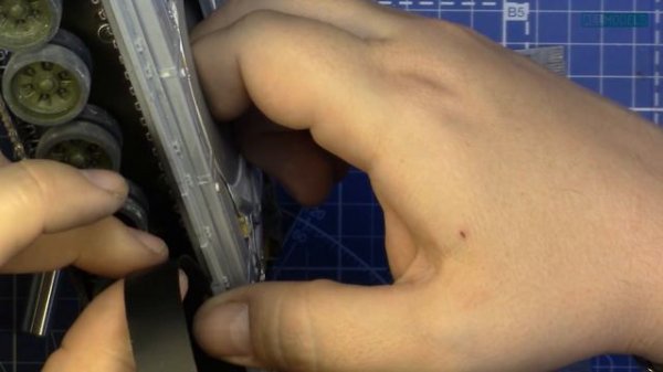 Zvezda T-90 1/35 part 24 пошаговая сборка