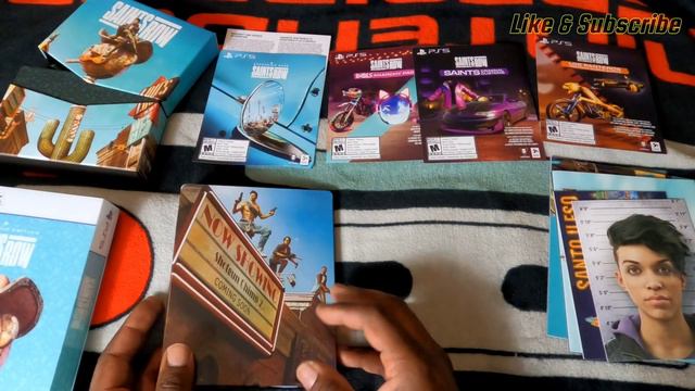 Saints Row Notorious Edition PS5 Unboxing