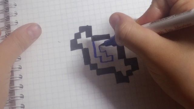 Как нарисовать конфету по клеточкам смотреть онлайн