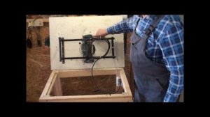 Фрезерный стол с оригинальным лифтом