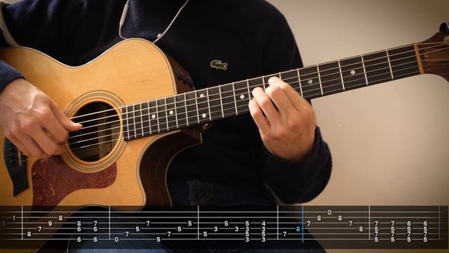 D.O. - Si Fueras Mia (Rythm guitar tab) смотреть онлайн