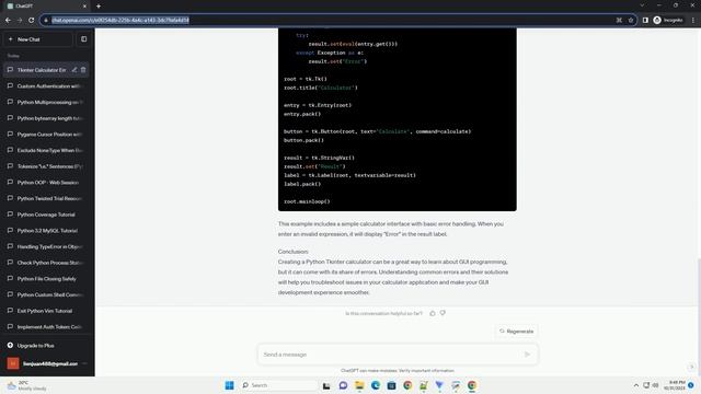 Why I get Errors when I execute the codes for a Python Tkinter Calculator смотреть онлайн