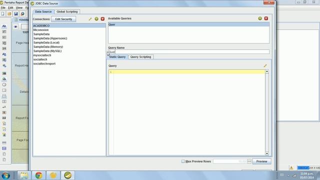 Pentaho Report Designer, Iniciando, PRD, en español смотреть онлайн
