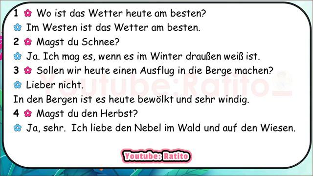 A2 Deutsch Hören Lernen 1.5