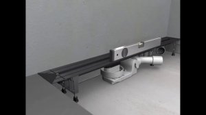 Установка душевого трапа Viega Advantix Vario Set 704360