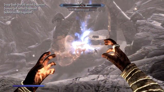 Pegando a última conquista de Skyrim com muita dificuldade смотреть онлайн