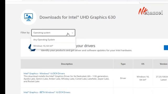 Download driver vga intel uhd graphics 600 смотреть онлайн