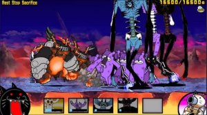 The Battle Cats but i use 4 Ultralan Pasalan (Nekoluga)