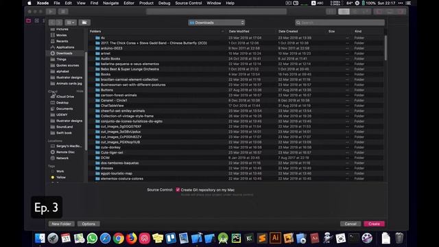 Xcode - первый запуск смотреть онлайн