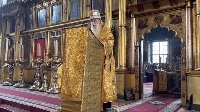 Проповедь митрополита московского и всея Руси Корнилия (Титова) РПСЦ 30 сентября 2022 года смотреть онлайн