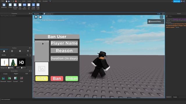 How to make a CUSTOM admin GUI [Part #1] (Roblox Scripting Tutorial) смотреть онлайн