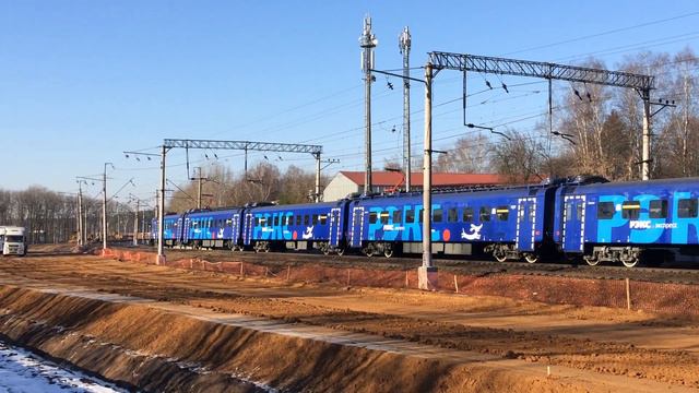 Электропоезд ЭП2Д-0082 РЭКС экспресс смотреть онлайн