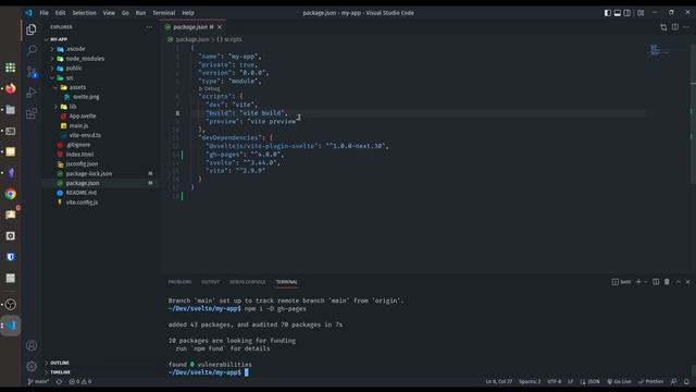 How to deploy svelte app in GitHub pages | 2022 guide with Vite смотреть онлайн