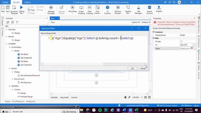 Get duplicates and non duplicate rows using Uipath смотреть онлайн