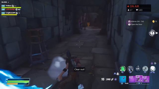 FORTNITE - PL 140 Inferno Dungeon Save The World Gameplay смотреть онлайн