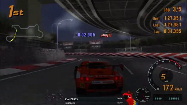 Gran Turismo 3 100% Bonus Items [#27] | Special Stage Route 5 Reversed (Hard) [7'26"799] смотреть онлайн
