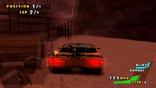 US Racer (PS2, 2002) - Grand Canyon (Arcade Race) смотреть онлайн