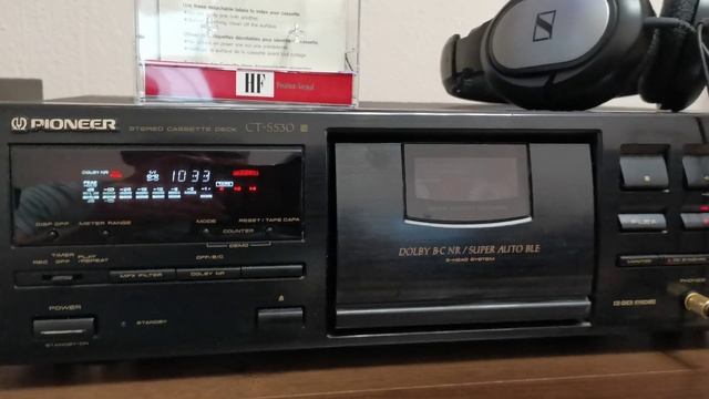 Pioneer CT-S530 Stereo Cassette Tape Deck (1994) made in Japan смотреть онлайн