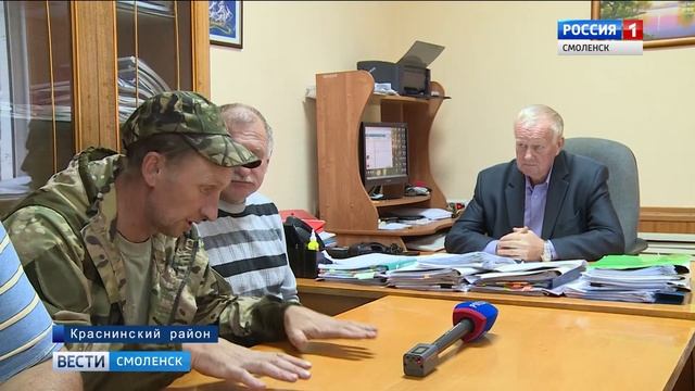 Жители смоленской деревни встали на защиту водоема смотреть онлайн