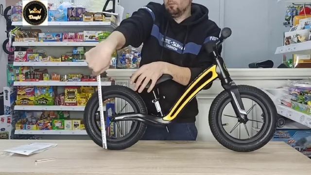 Детский беговел Danki Drive от 2 до 5 лет ( рост 80 до 115см ) нагрузка до 50кг. вес  беговела 2.9к