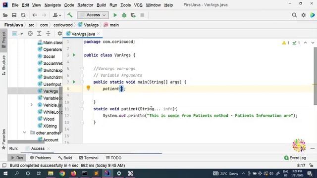 48. Understanding Variable Length Arguments (var args) in Java | What is var args in JAVA? смотреть онлайн