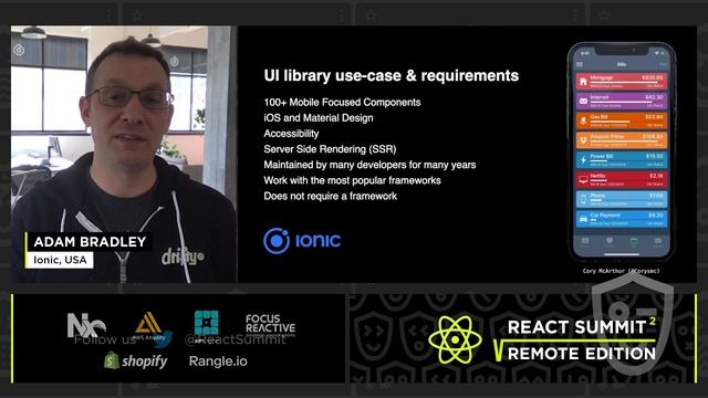 Scaling Components Across Multiple Frameworks – Adam Bradley, React Summit Remote Edition 2021 смотреть онлайн