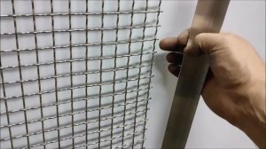 Коптильня своими руками.Решётка-сетка для коптильни.