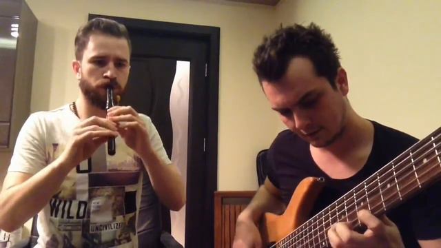Chick Corea - SPAIN [Flute & Bass Cover by RIF] смотреть онлайн
