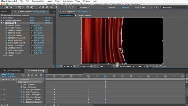 Create a Realistic Opening Curtain (After Effects Tutorial) смотреть онлайн