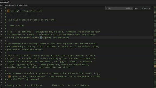 how to change port postgres (file posgres_dir\data\postgresql.conf ) смотреть онлайн