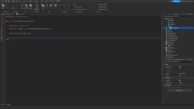 Roblox Studio: How To Make a Key Door смотреть онлайн