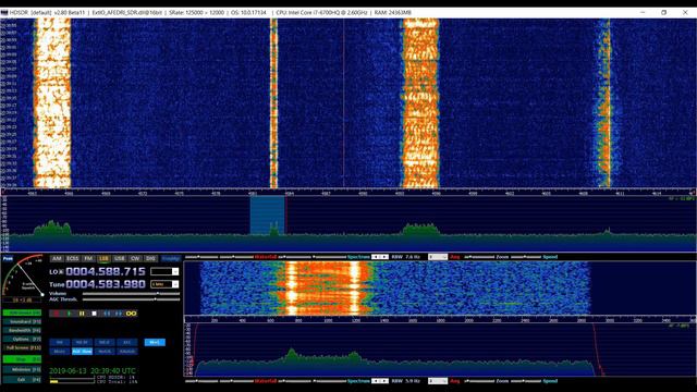 DWD RTTY Decoding From DDK2 On 4583 KHz LSB, 13 June 2019, 2038 UTC With Multipsk