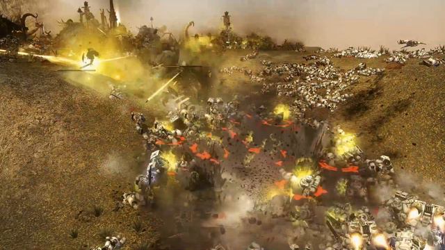 Unification Mod (New 6.9): Death Guard vs Space Marines! - Warhammer 40K: Dawn of War: Soulstorm смотреть онлайн