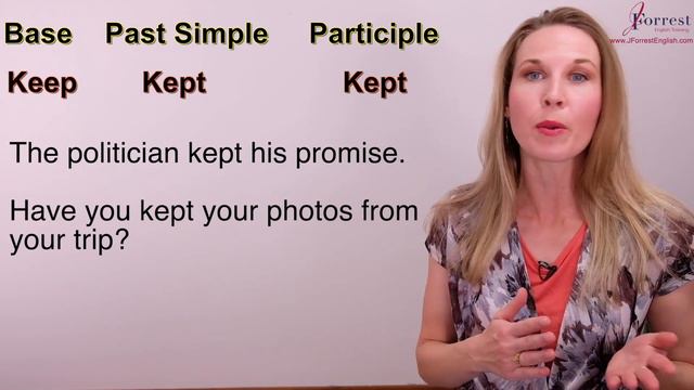 The 50 Most Common Irregular Verbs in English | English Grammar Lesson смотреть онлайн