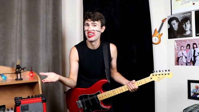 Как играть на гитаре как Мэрилин Мэнсон! (Stevie T Rus) смотреть онлайн