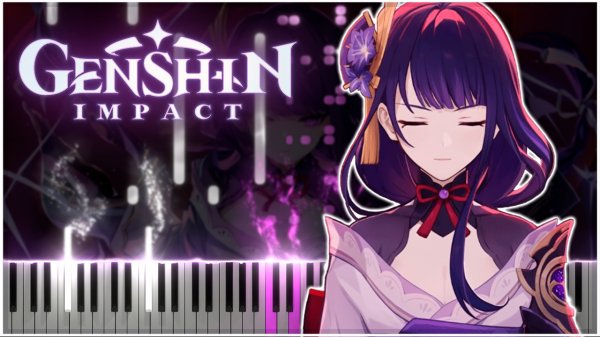 The Almighty Violet Thunder (Genshin Impact) 【 КАВЕР НА ПИАНИНО 】