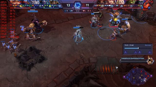 Heroes of the Storm 1080p (DirectX9) | i7 4790K | 10 GO Ram | GTX 960 4 GO OC смотреть онлайн