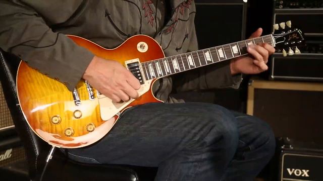 Gibson Custom Shop 2014 Historic 1959 Les Paul Gloss • SN: 94058 смотреть онлайн